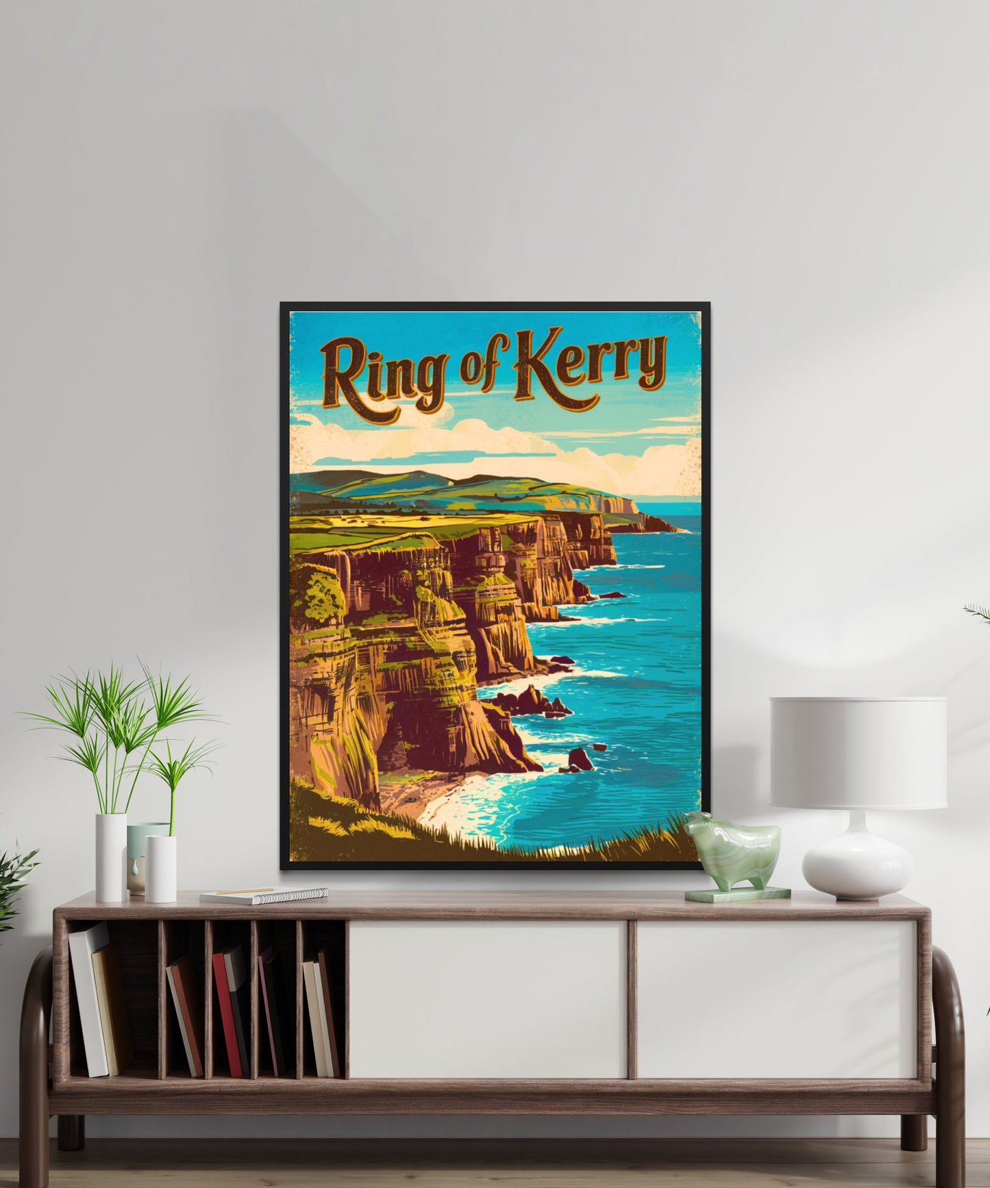 Ring of Kerry Vintage Travel Poster