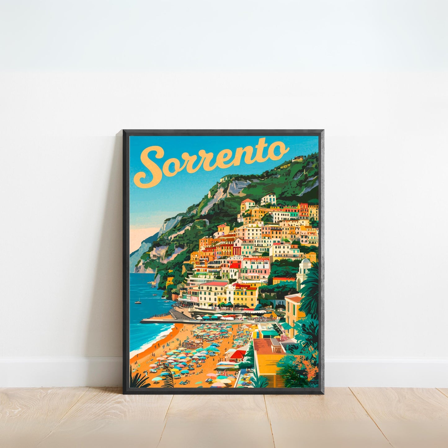 Sorrento  Vintage Travel Poster