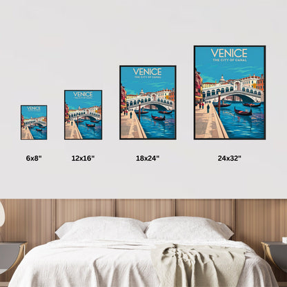 Venice Vintage Travel Poster