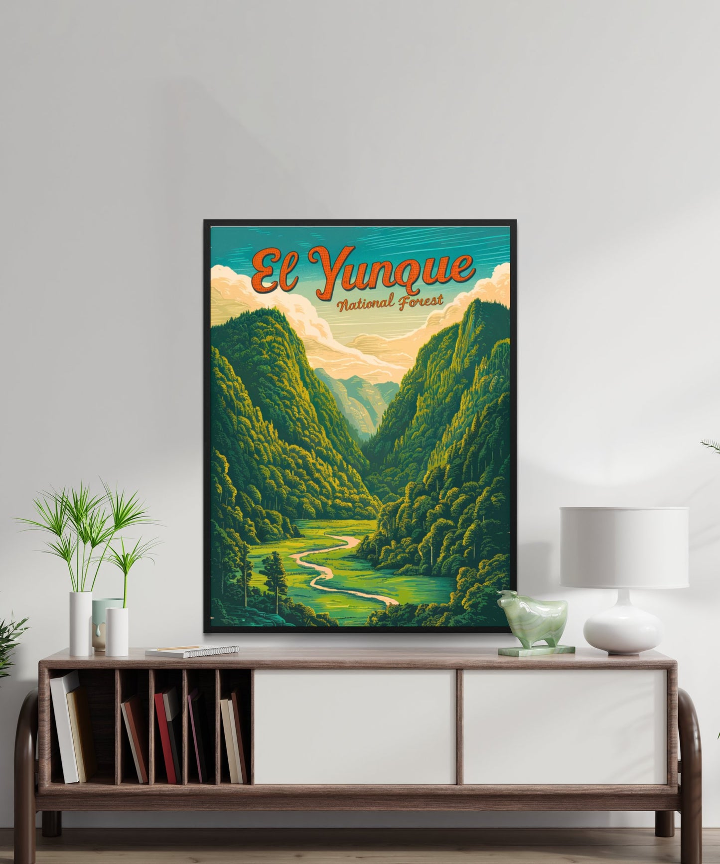 El Yunque Vintage Travel Poster