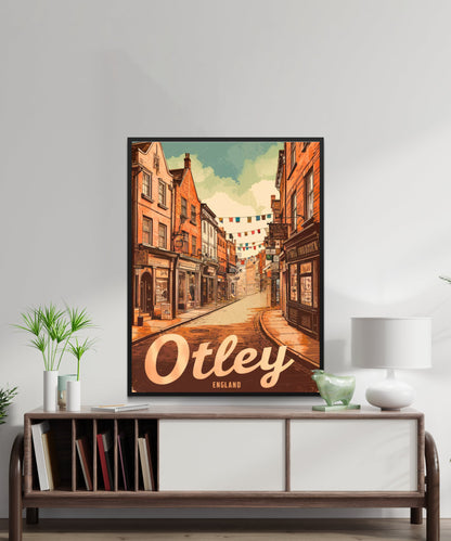 Otley Vintage Travel Poster