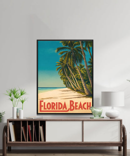 Florida Vintage Travel Poster - Nostalgic Charm