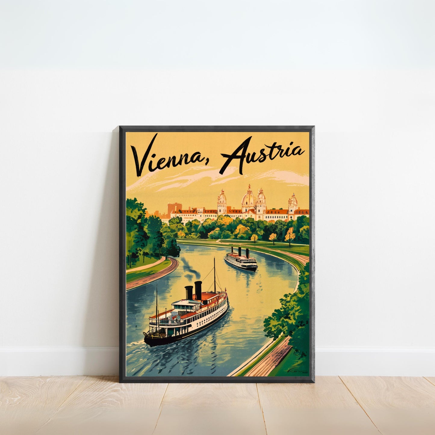 Vienna Vintage Travel Poster