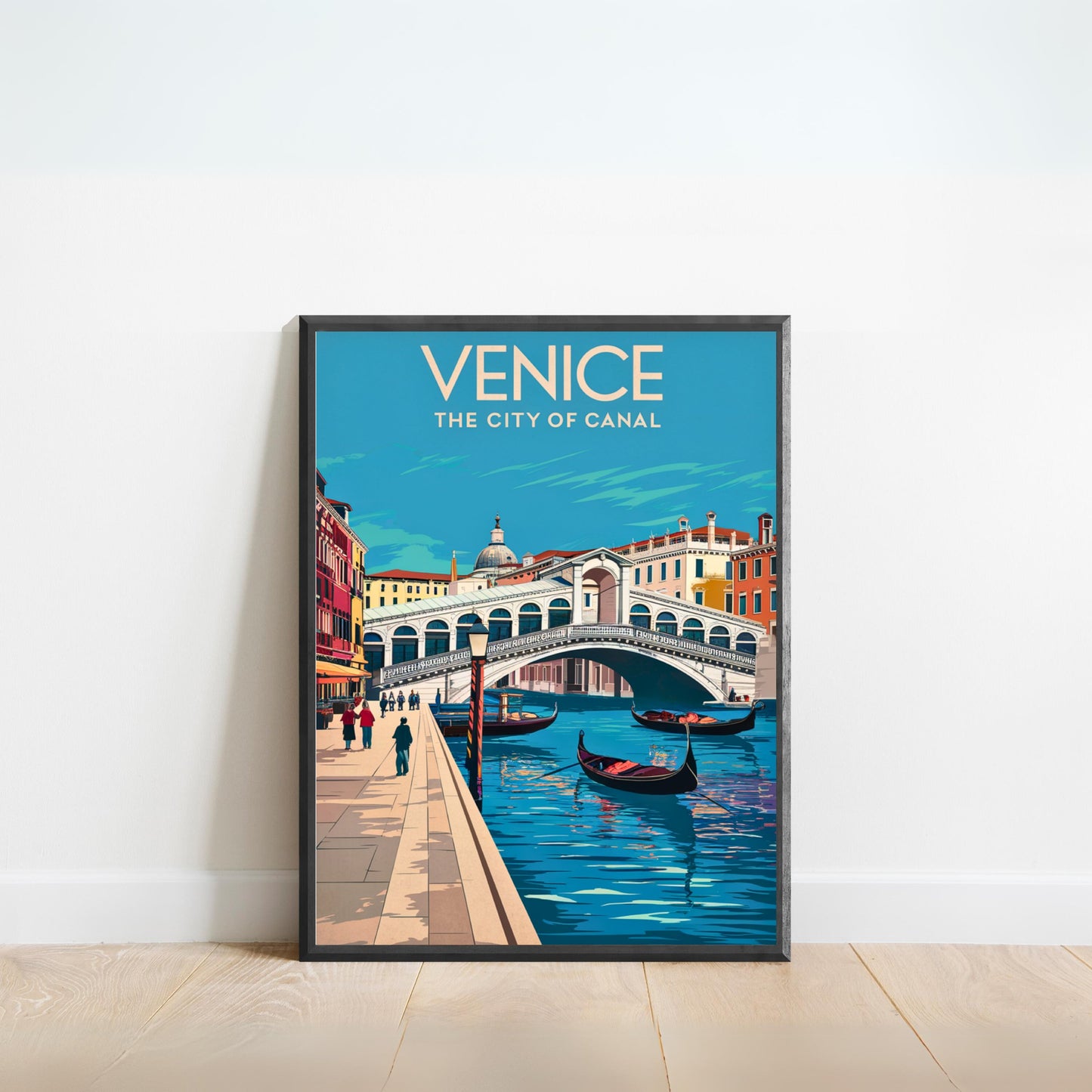 Venice Vintage Travel Poster