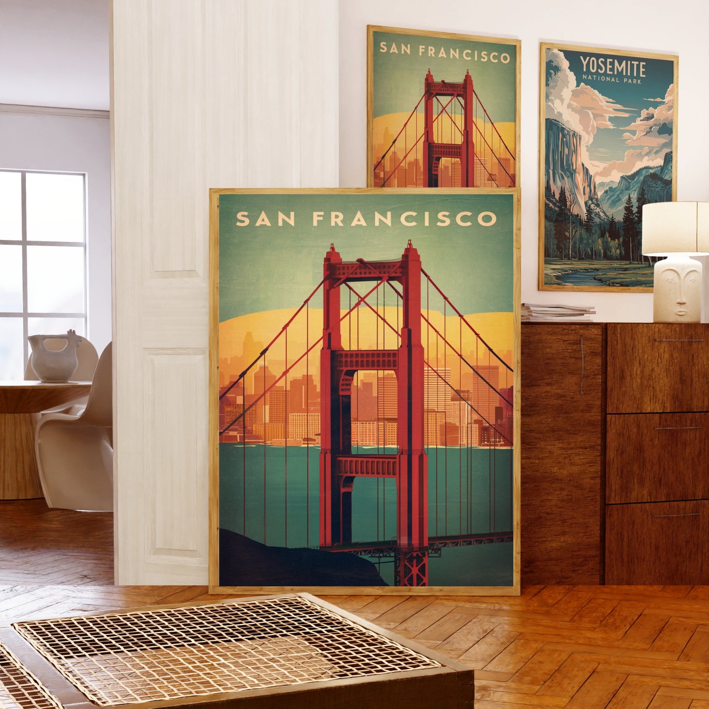 San Francisco Vintage Travel Poster