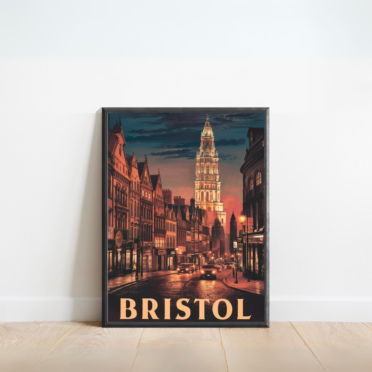 Bristol Vintage Travel Poster