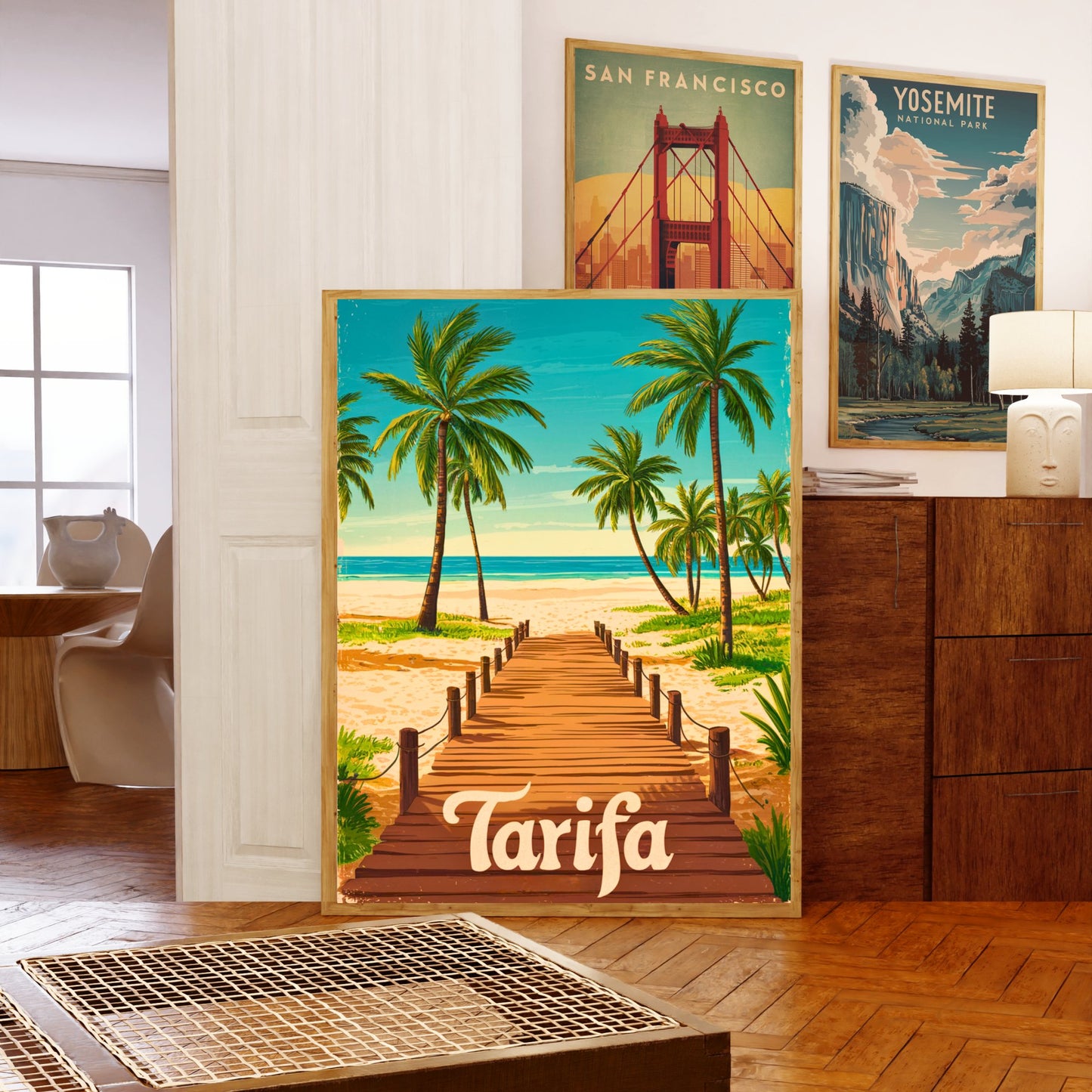 Tarifa Vintage Travel Poster