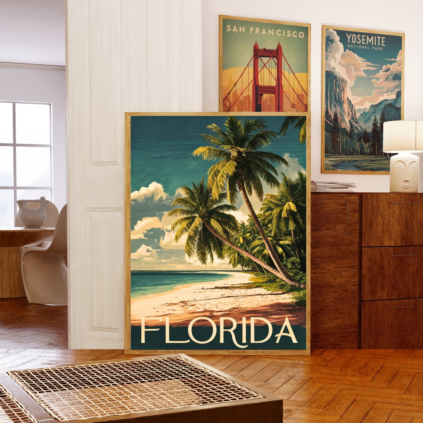 Florida Vintage Travel Poster - Timeless Charm