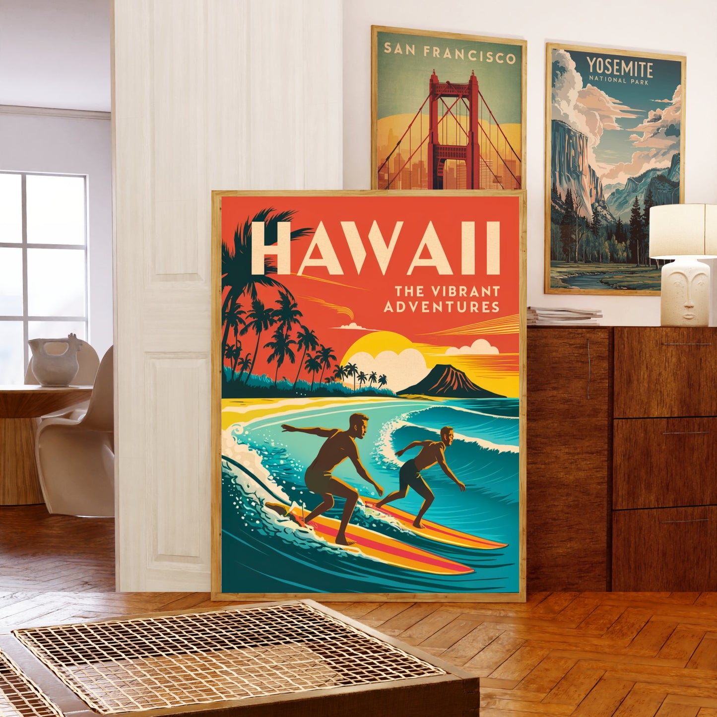 Hawaii Vintage Travel Poster - Aloha Spirit