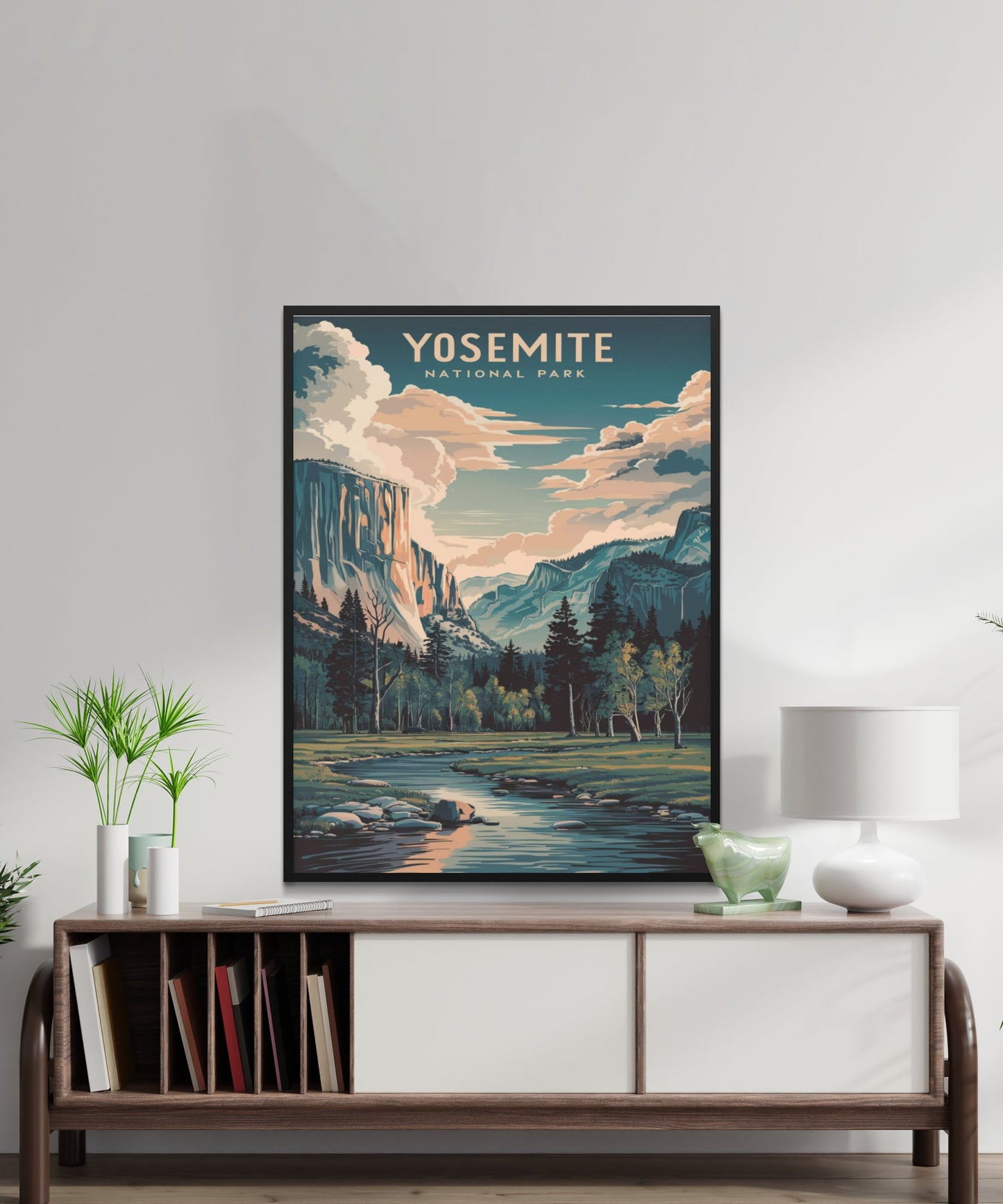 Yosemite Vintage Travel Poster