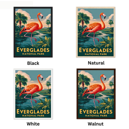 Everglades Vintage Travel Poster