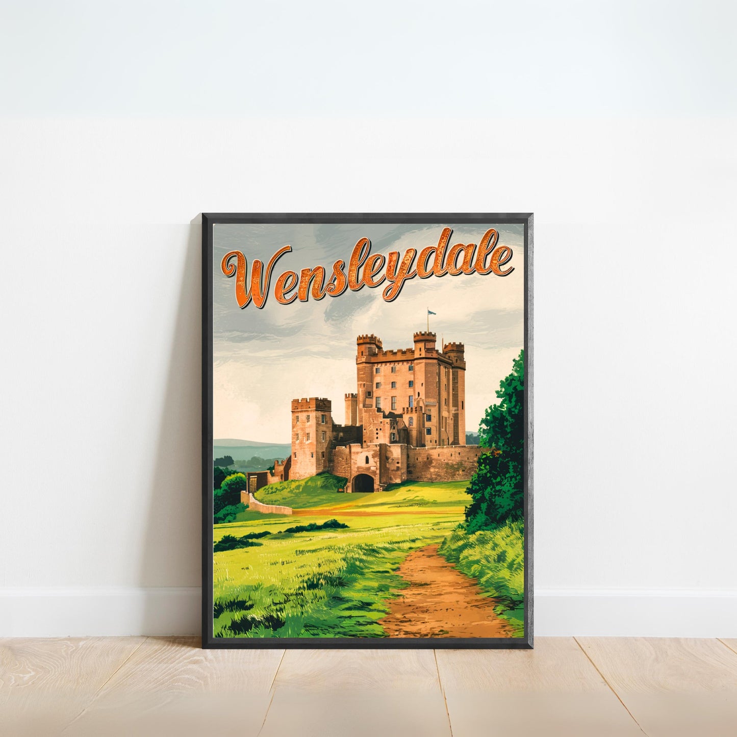 Wensleydale Vintage Travel Poster