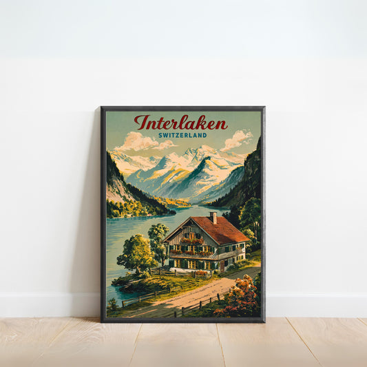 Interlaken Vintage Travel