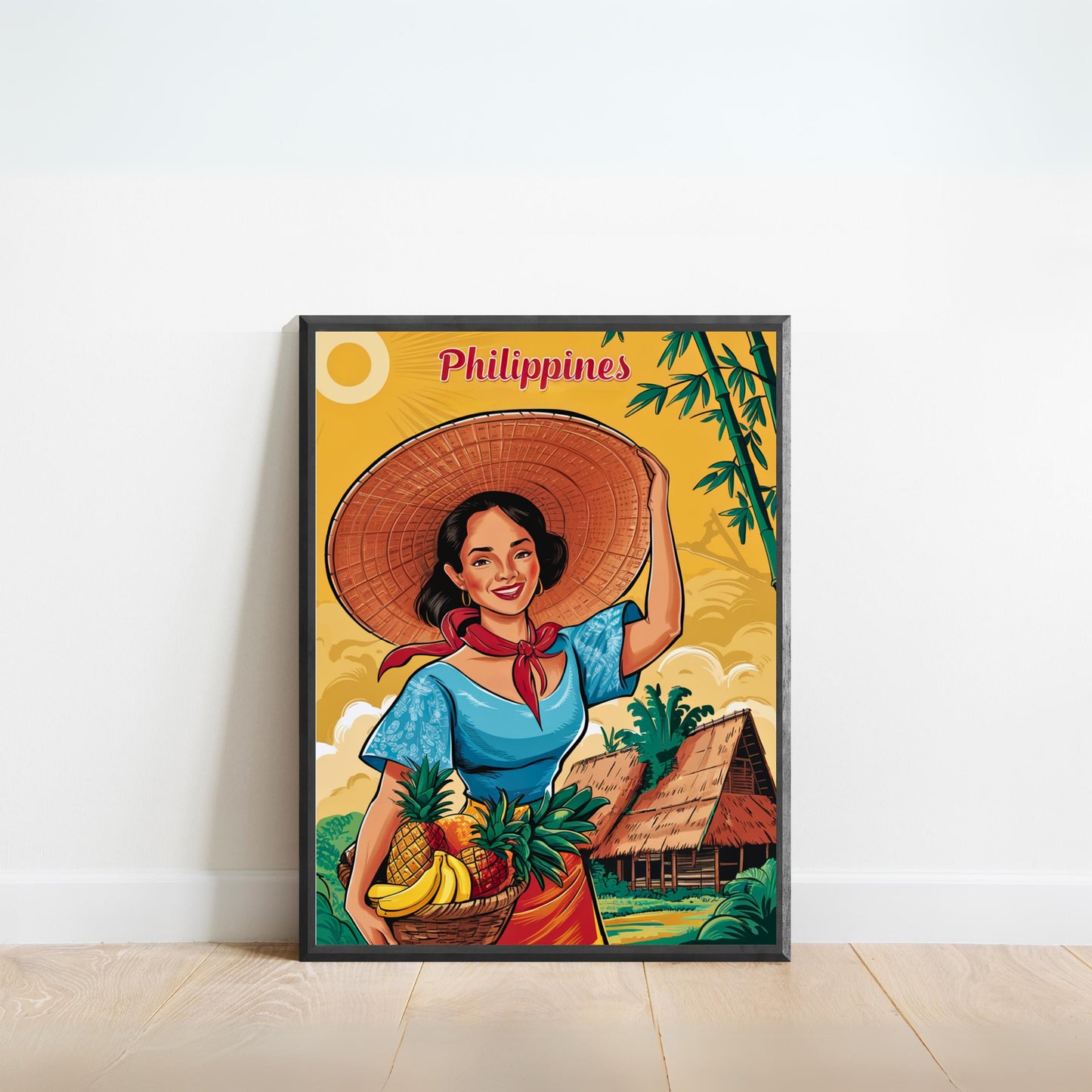 Philippines Vintage Travel Poster - Jewel of the Pacific