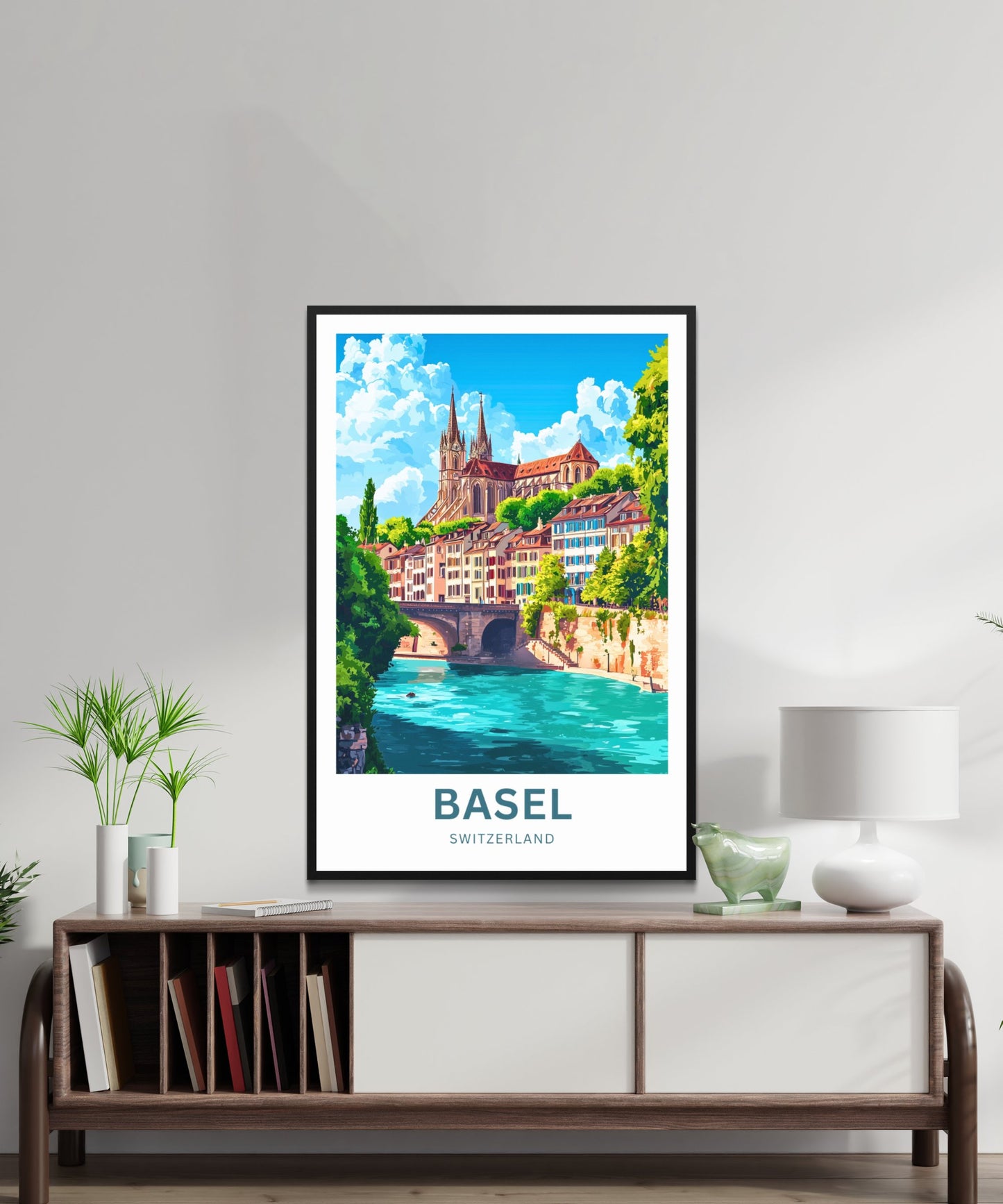 Basel Travel Poster