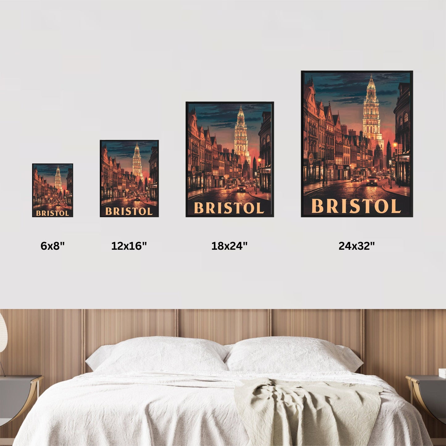 Bristol Vintage Travel Poster