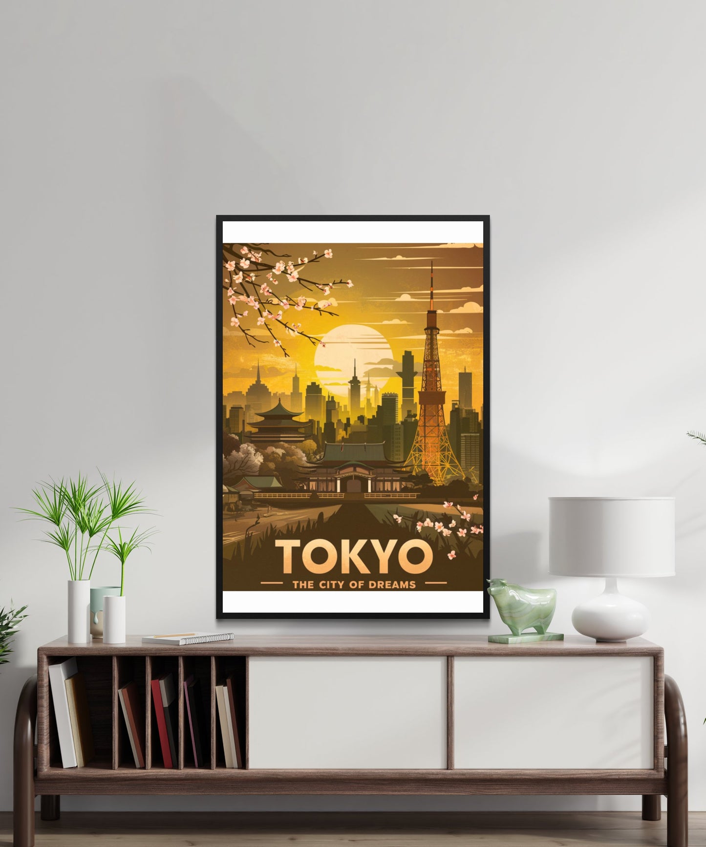 Tokyo Vintage Travel Poster - Nightlife Hotspot