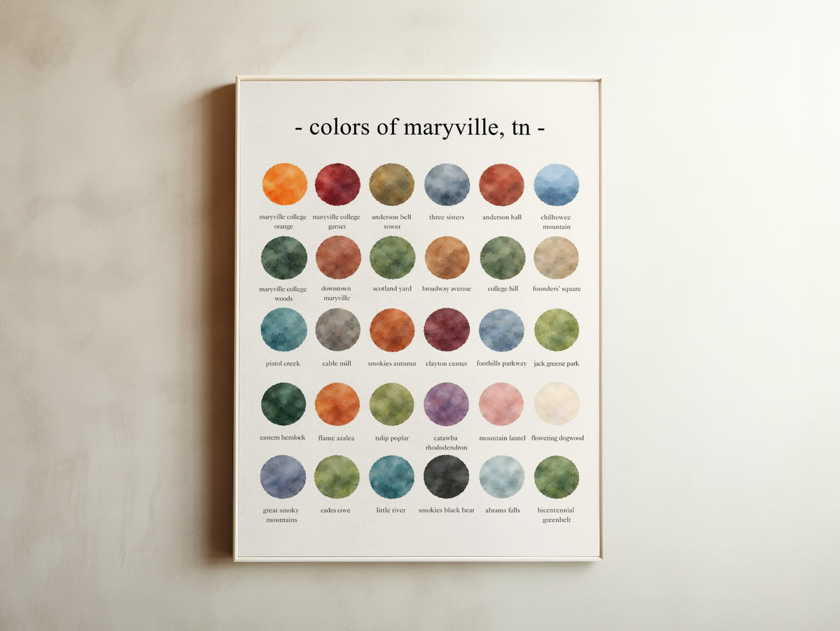 The Colors of Maryville, TN