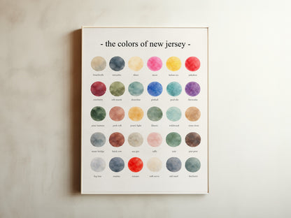 The Colors of New Jersey