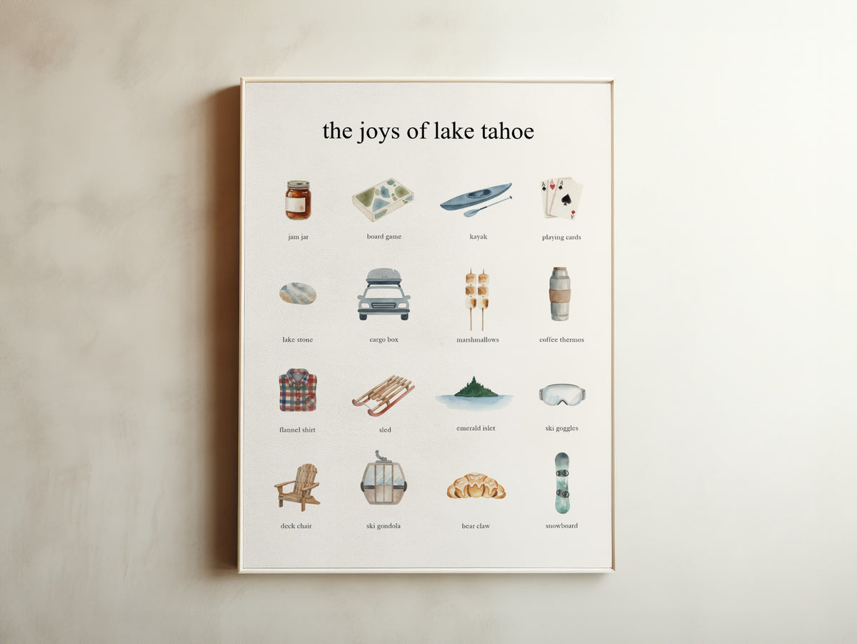 The Joys of Lake Tahoe