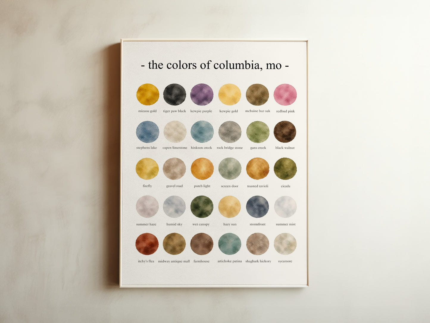 The Colors of Columbia, MO