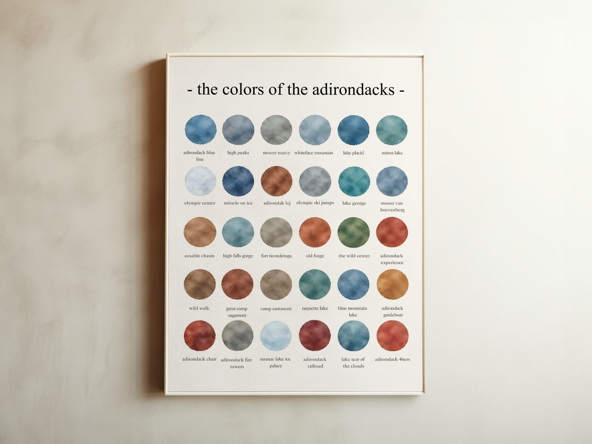 The Colors of the Adirondacks
