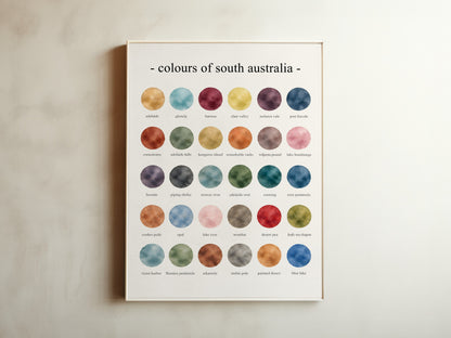 The Colors of South Australia