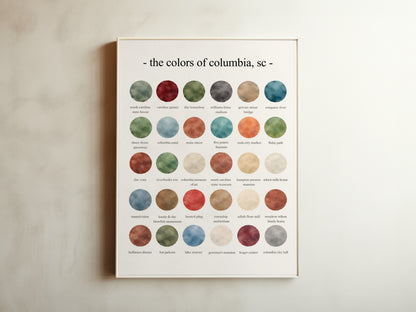 The Colors of Columbia, South Carolina