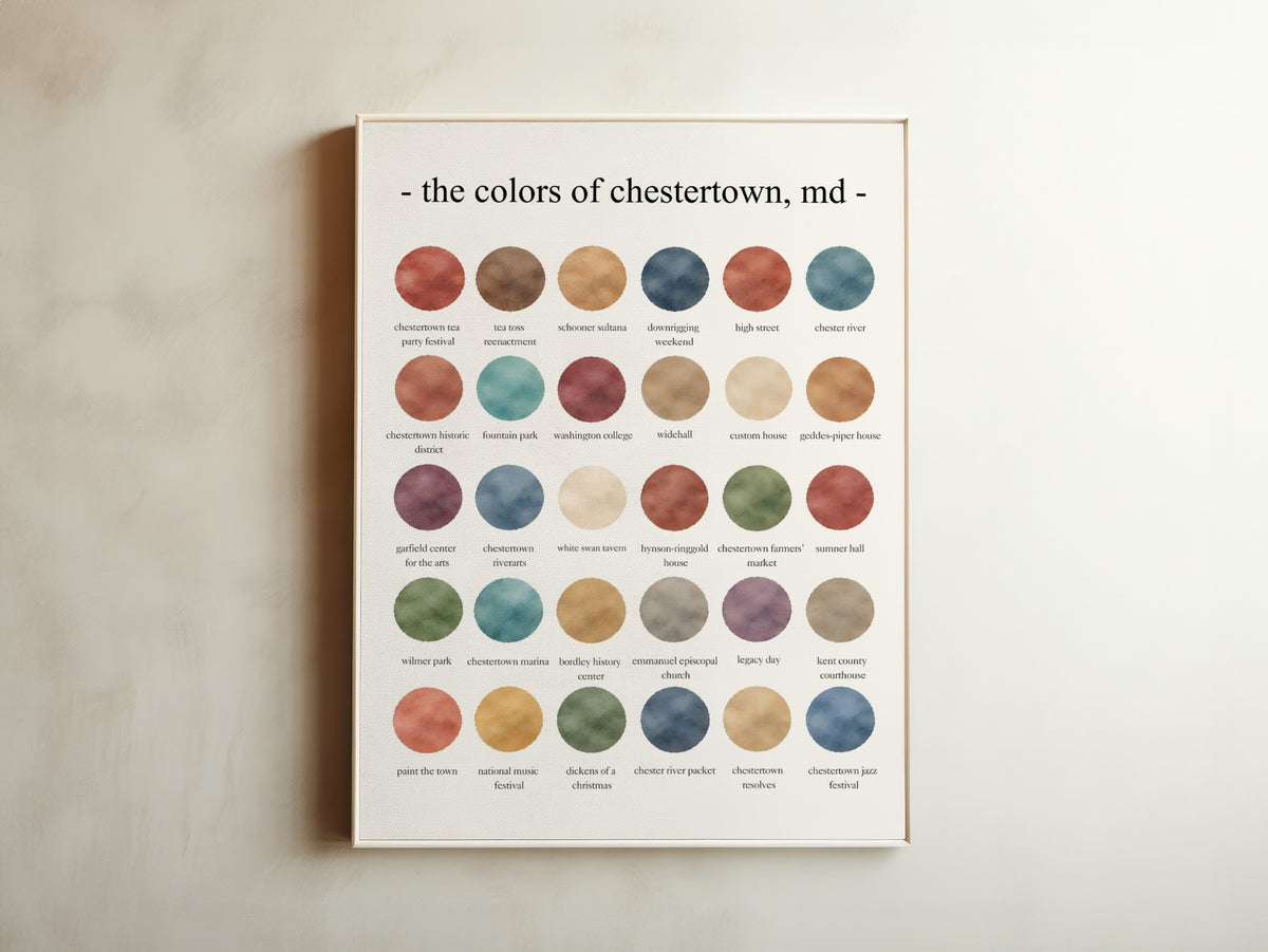 The Colors of Chestertown, MD