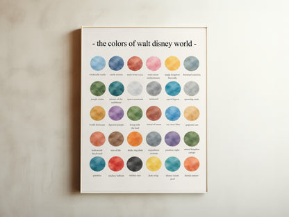 The Colors of Walt Disney World