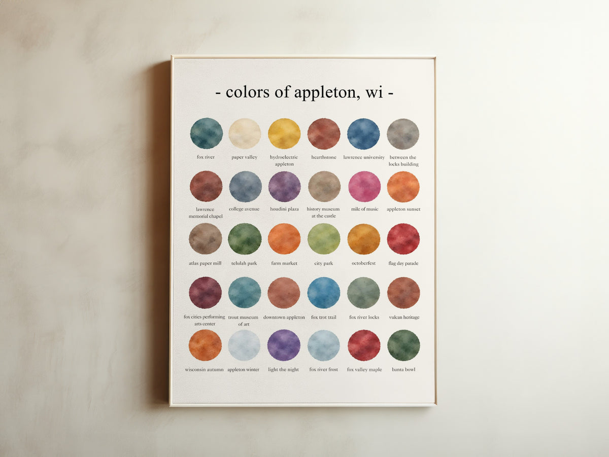 The Colors of Appleton, WI