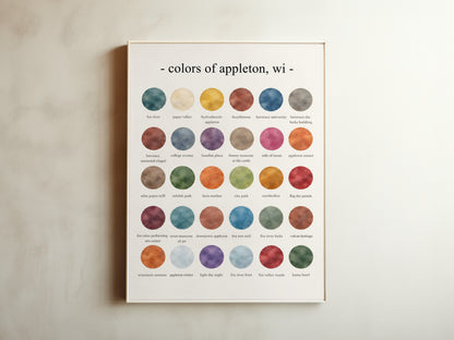 The Colors of Appleton, WI