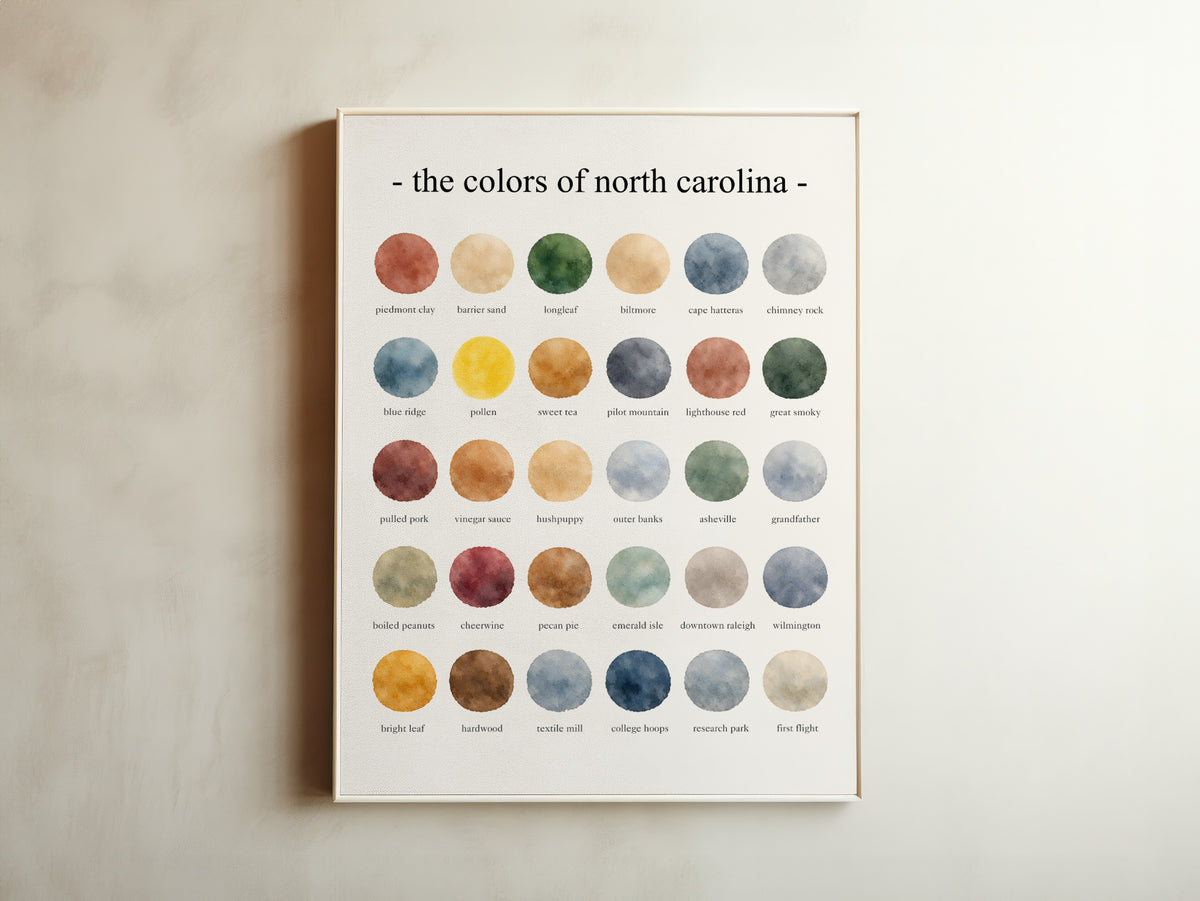 The Colors of North Carolina