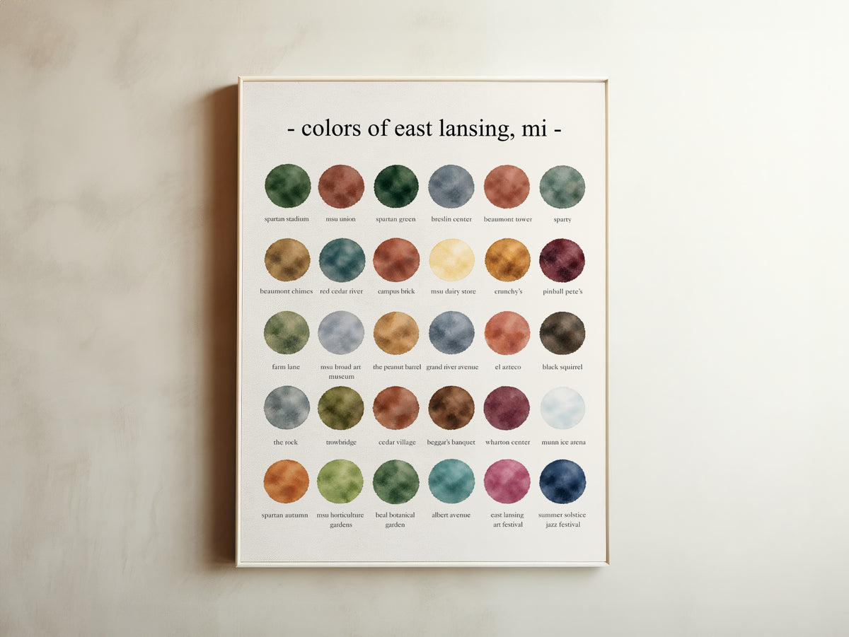 The Colors of East Lansing, MI