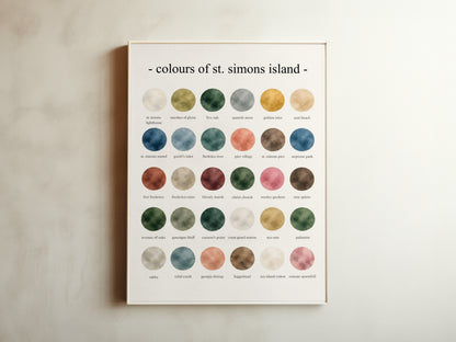 The Colours of St. Simons Island