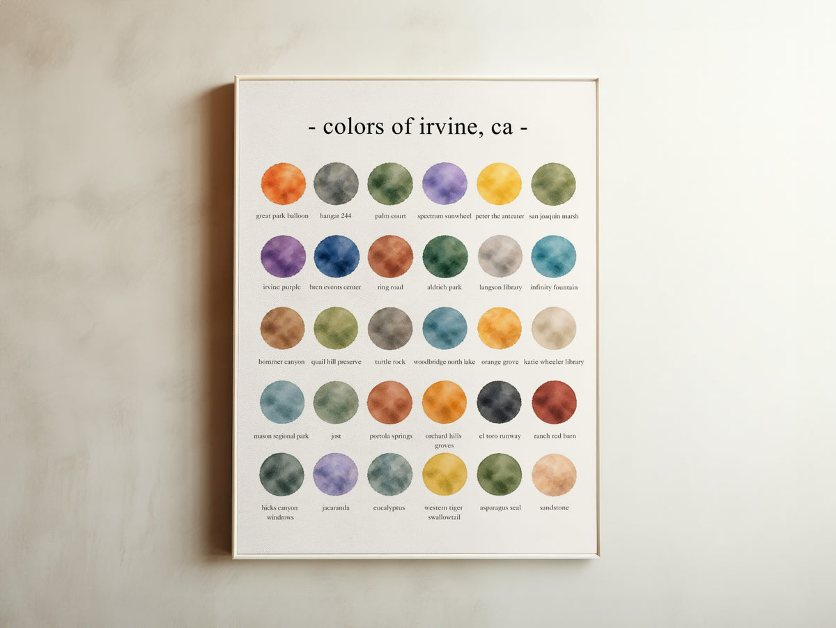 The Colors of Irvine, CA