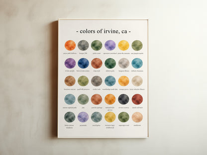 The Colors of Irvine, CA