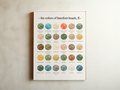 The Colors of Barefoot Beach, FL