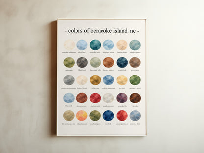 The Colors of Ocracoke Island, North Carolina