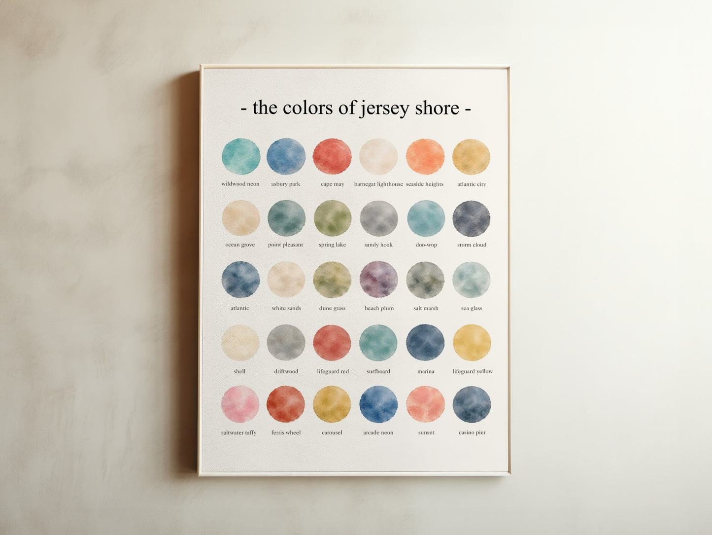 The Colors of Jersey Shore
