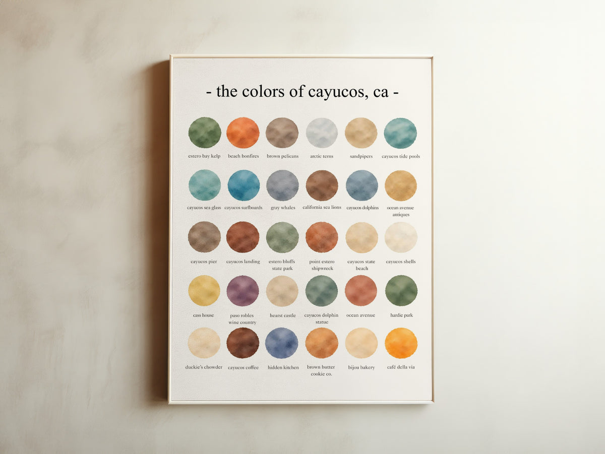 The Colors of Cayucos, CA