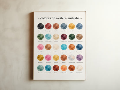 The Colors of Western Australia