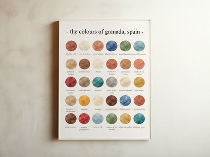 The Colours of Granada, Spain