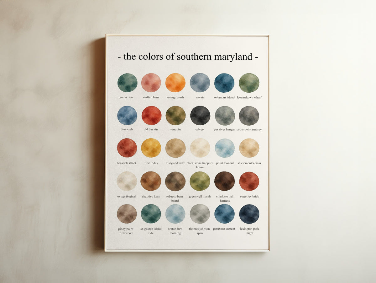 The Colors of Southern Maryland