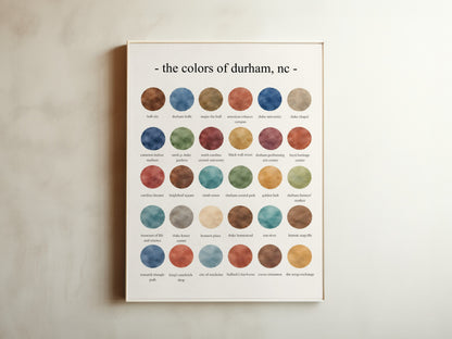 The Colors of Durham, NC