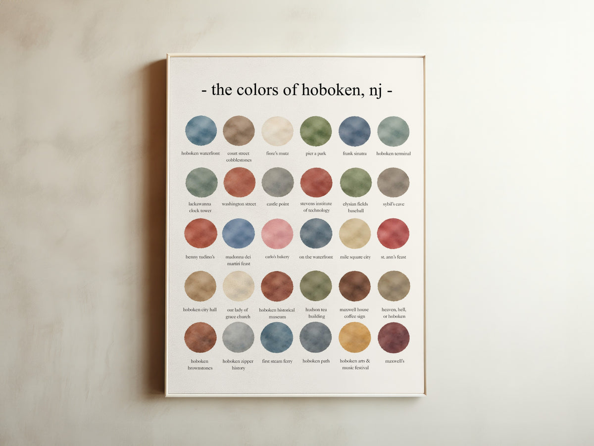 The Colors of Hoboken, NJ