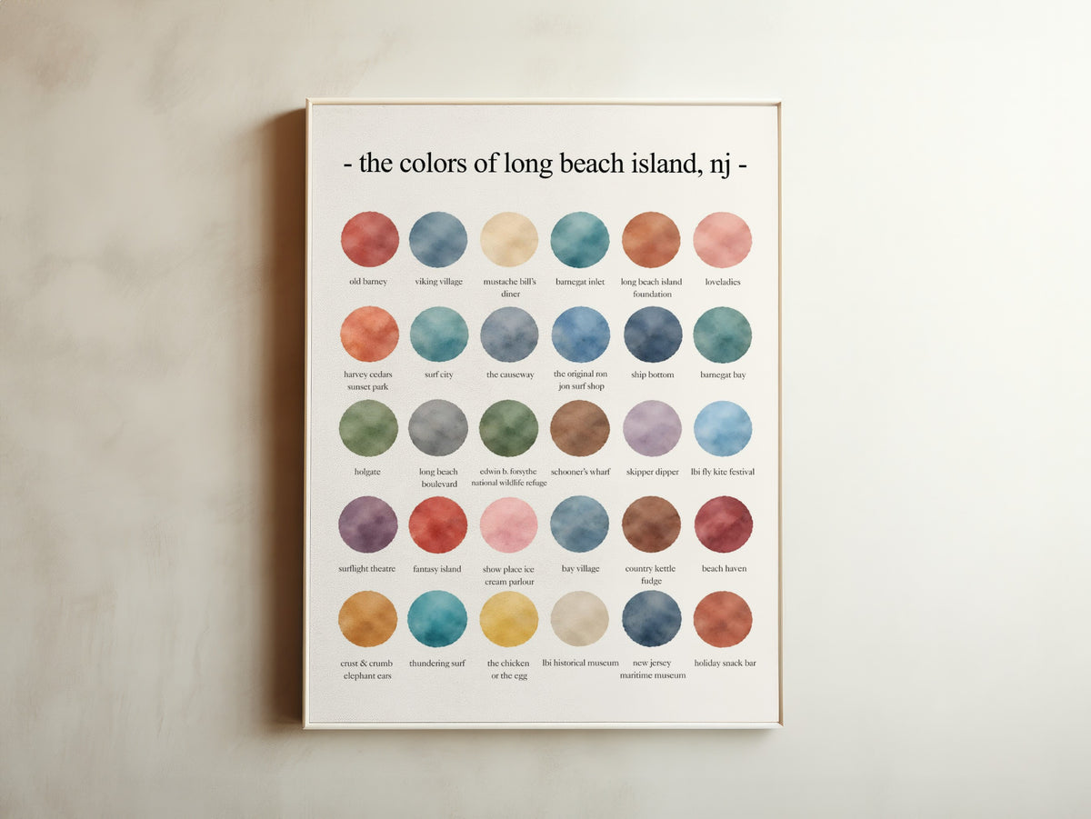 The Colors of Long Beach Island, NJ