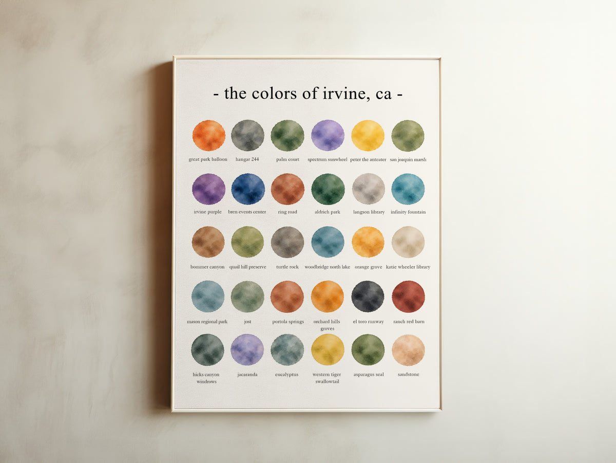 The Colors of Irvine, CA