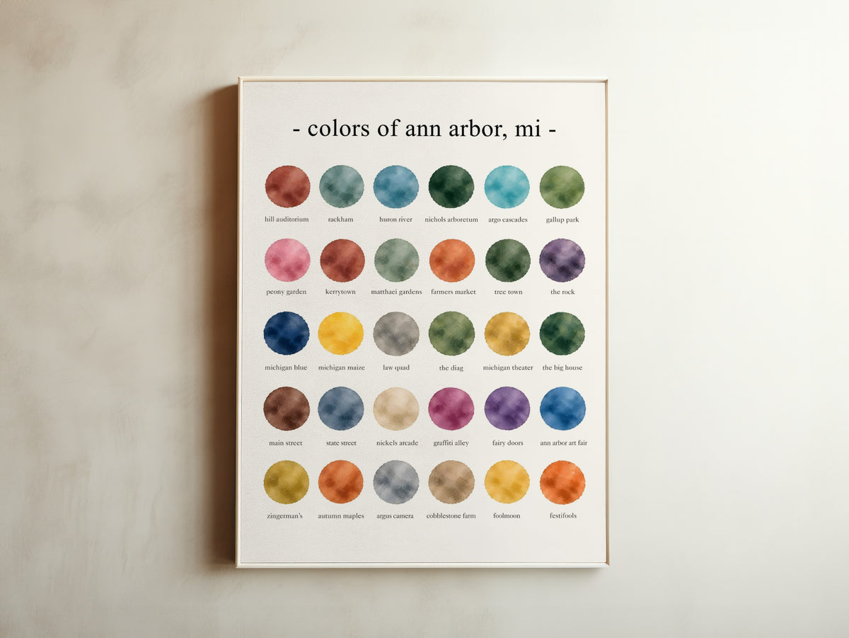 The Colors of Ann Arbor