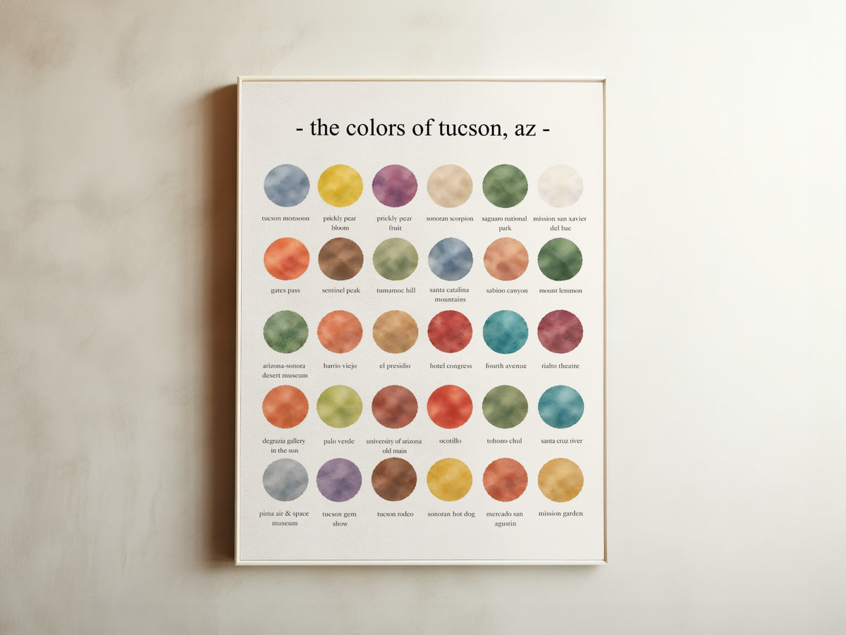 The Colors of Tucson, AZ